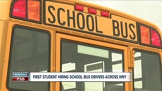 First student hiring school bus drivers across WNY