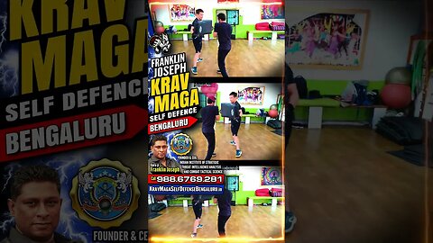 Krav Maga Bengaluru Self Defense Combat (Franklin Joseph) for Men Women Teen Kids #KravMaga #Shorts