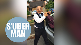 Uber driver goes to extreme lengths to get five-stars