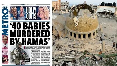 Hamas cuts throats of babies and children? - it's not what you think