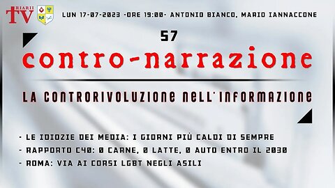 CONTRO-NARRAZIONE NR.57 - ANTONIO BIANCO, MARIO IANNACCONE