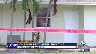 Man shot and killed in Palm Beach Gardens