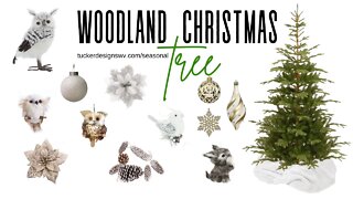 Woodland Christmas Tree