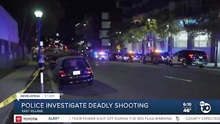 One person killed in East Village shooting