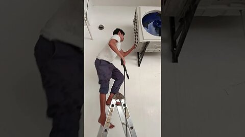 Day 1 Aircon cleaning 4 units ceiling cassette type