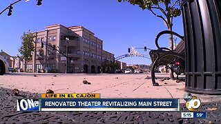 Renovated theater revitalizing Main St.