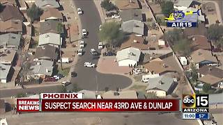 Officer reportedly injured in west Phoenix shooting