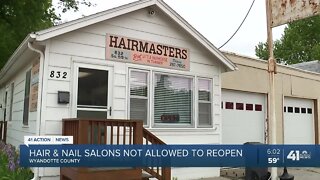 Salon owners in Wyandotte County anxious to reopen