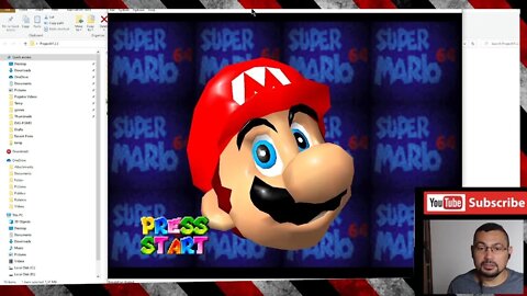 How to play SUPER MARIO 64 on pc