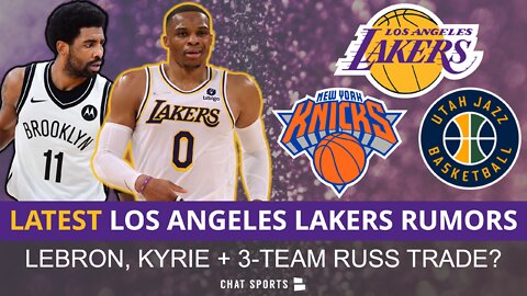 Latest Lakers Buzz On LeBron James, Russell Westbrook, Kyrie Irving & More