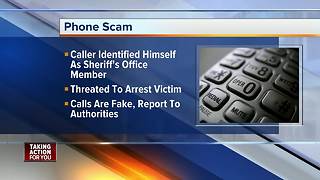 Fake law enforcement phone scam hits Tampa Bay