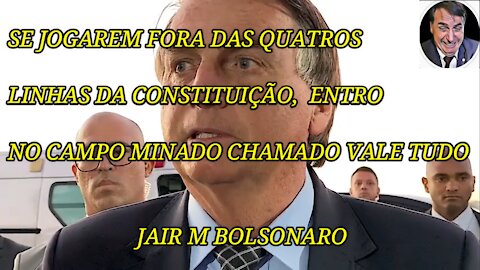 URGENTE: O Presidente Bolsonaro faz fortes declarações