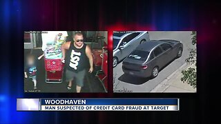Man suspected of credit card fraud at Target