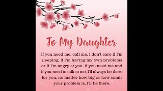 To my daughter (1) [GMG Originals]