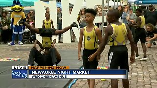 NEWaukee Night Market features performers