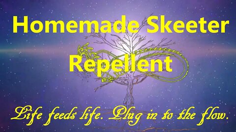 Homemade Skeeter Repellent