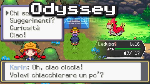 Pokemon Odyssey - New GBA Hack ROM after Pokemon Climax with new region, new story, iv-ev checker
