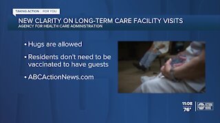 State agency releases document clarifying guidelines on visits to long-term care facilities in Fla.