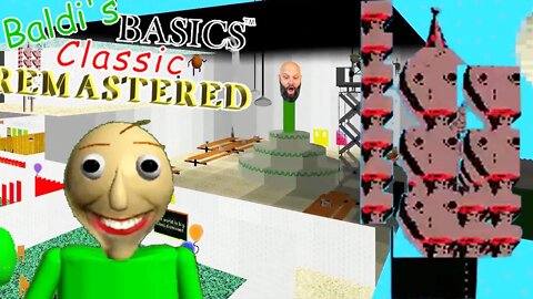 Party Mode's Ending Is WILD! Beating Baldis Basics Classic Remastered