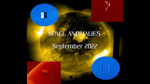 Giant cubes captured near the Sun, September 2022