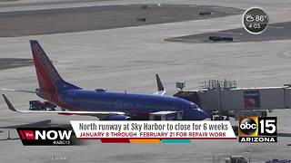 Sky Harbor Airport to close north runway for repairs