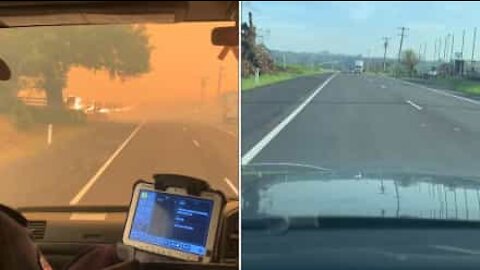 Splitscreen: before and after the Australian bushfires