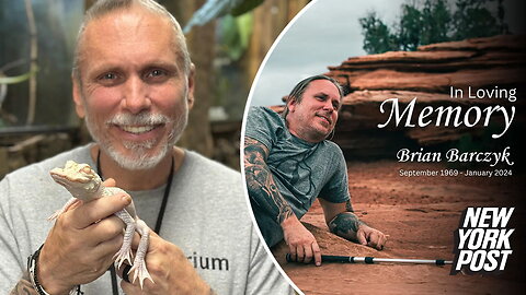 Cancer-stricken reptile influencer Brian Barczyk who posted viral farewell video dies
