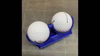 3D printed magnet golf ball holder