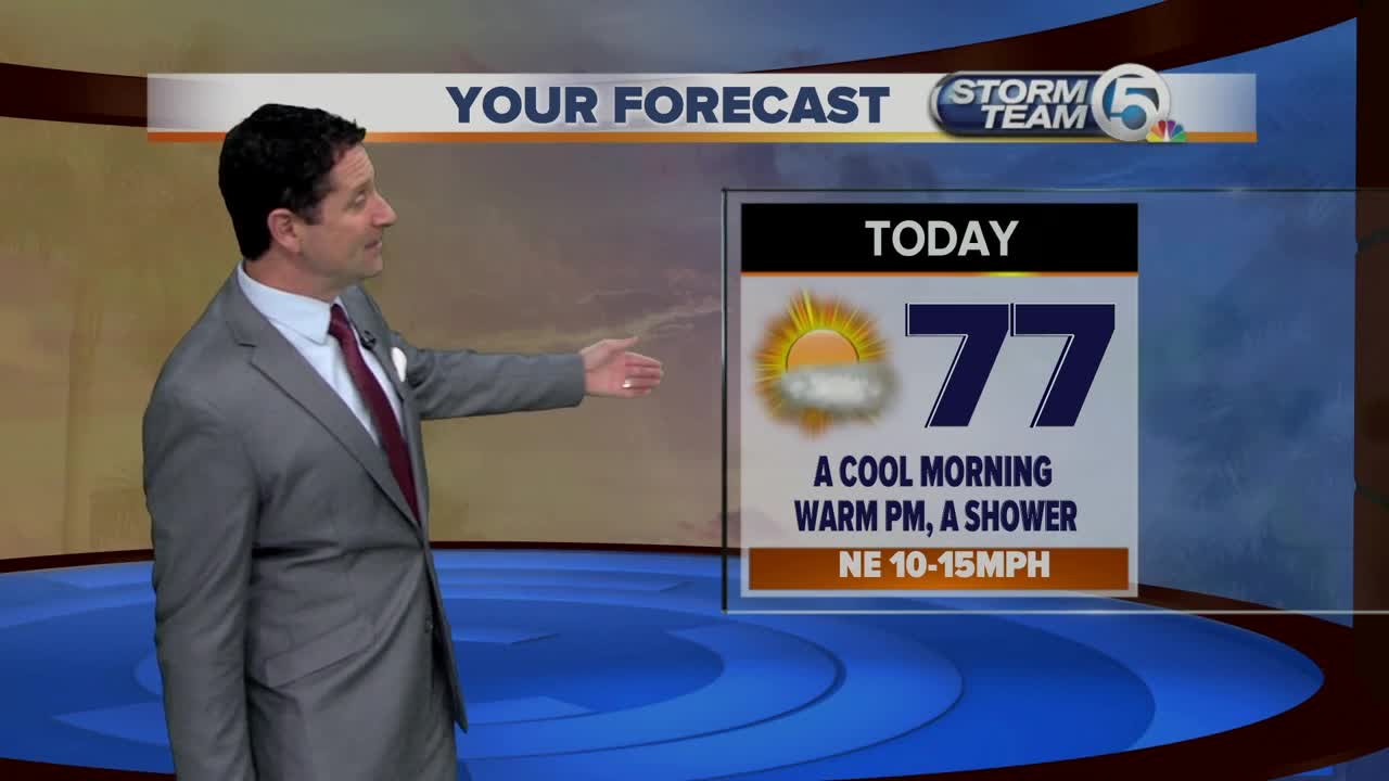 Thursday midmorning forecast