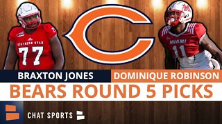 Chicago Bears MAKE MULTIPLE TRADES In The 5th Round