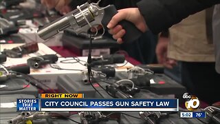 San Diego City Council passes gun safety law