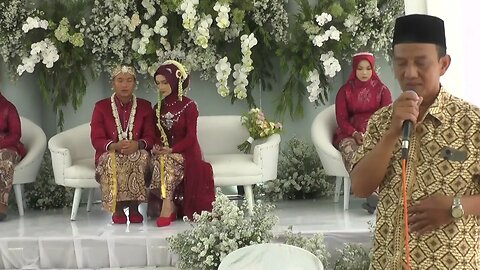 Sambutan penerimaan, Wedding Andini & Bayu