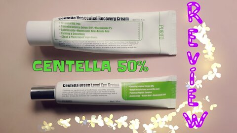 Review: PURITO - Centella Unscented Recovery Cream + Green Level Eye Cream