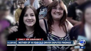 Mother of 14-year-old that drove car off road and died speaks about investigation