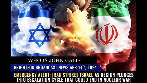 Mike Adams BBN- EMERGENCY ALERT: Iran strikes Israel as region plunges N2 escalation cycle.TY JGANON