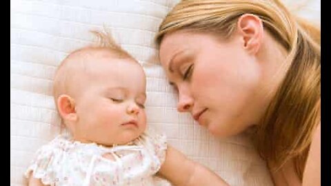 Mother and Baby Soft White Noise - fall asleep fast calming Night Rain noise