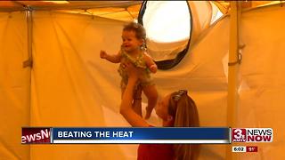 Festivals prepare for hot weekend