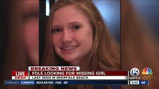 Officials searching for missing Broward County teen