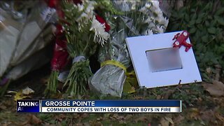 Community copes with loss of 2 boys in fire