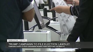 Trump campaign to file election lawsuit in Michigan