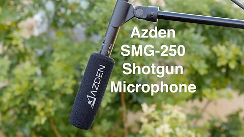 Azden SGM 250 Shotgun Microphone Review: Great First XLR Shotgun Mike