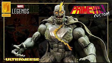 Custom Marvel Legends Ultraverse Primevil - Action Figure Review - Malibu Comics Ultraforce