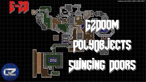 GZDoom Mapping - PolyObjects Swinging Doors - Tutorial 20 | Ultimate Doom Builder(UDB)