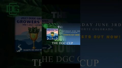 This Saturday. Like Cannabis? Wanna Party? The 2023 Growers Cup. Tickets still available. DGCCup.com