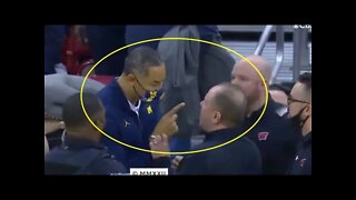 Juwan Howard PUNCHES Wisconsin Coach After Michigan Gets Beatdown