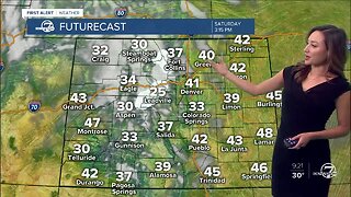 Cooler Saturday, with more mountain snow tonight