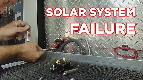 My Solar System Failed On The Road | Ambulance Conversion Life