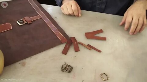 How to Make a Leather Mini Backpack (link to PDF Pattern in Description)