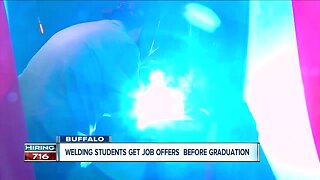 Welding students get job offers before graduation and you can too