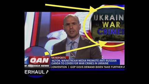 MSM US station OAN drops red pill about NAZI WAR CRIMES in Ukraine